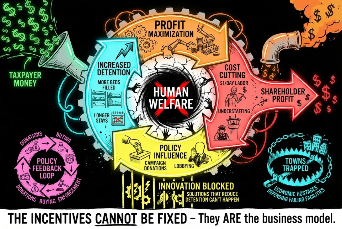 Part 2 — The Structural Problem: Why Private Prisons Can't Be Fixed
