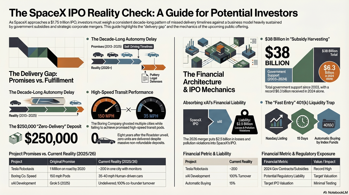 Elon Musk's Broken Promises & the SpaceX 401k Problem